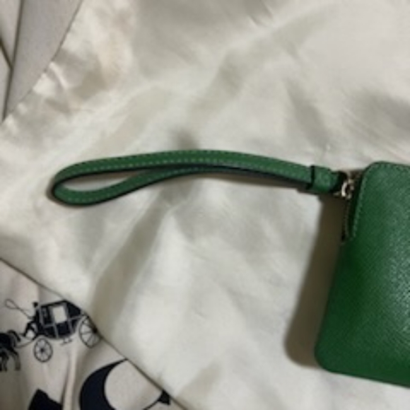 Coach Corner Zip Wristlet - Picture 4 of 9